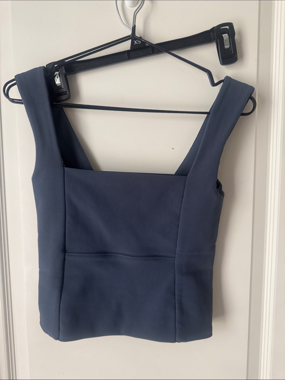 White fox Square Neck Navy Tank Top - Picture 3 of 3